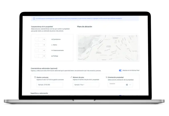 Preview informe de tasación online personalizado